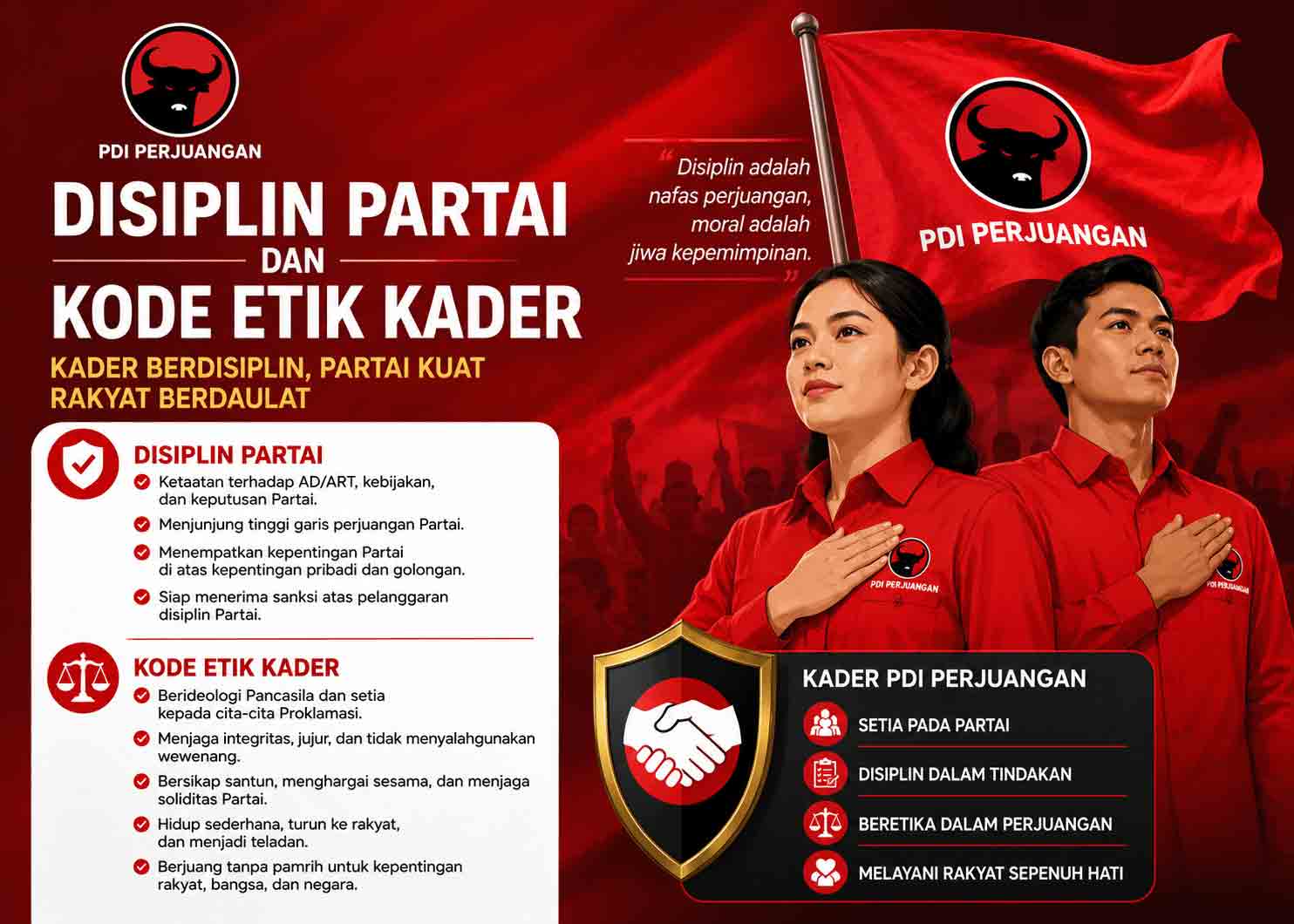 Disiplin Partai dan Kode Etik Kader